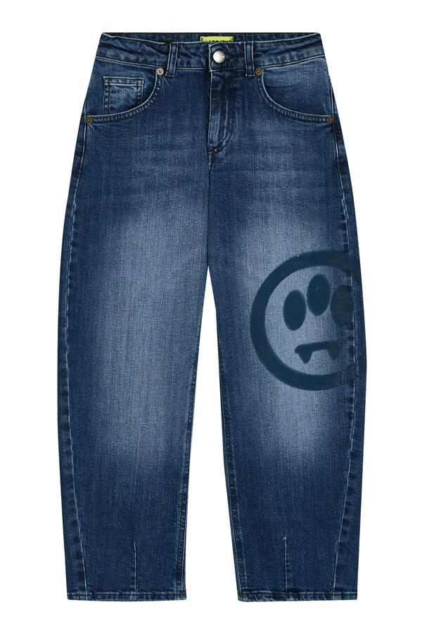 Kids Ballon Denim Trousers