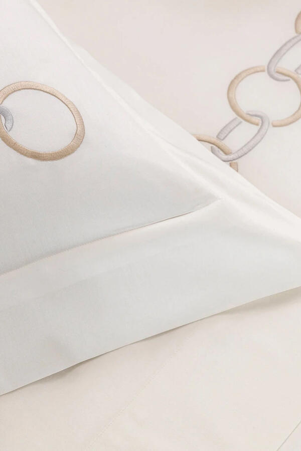 Links Embroidered Duvet Cover