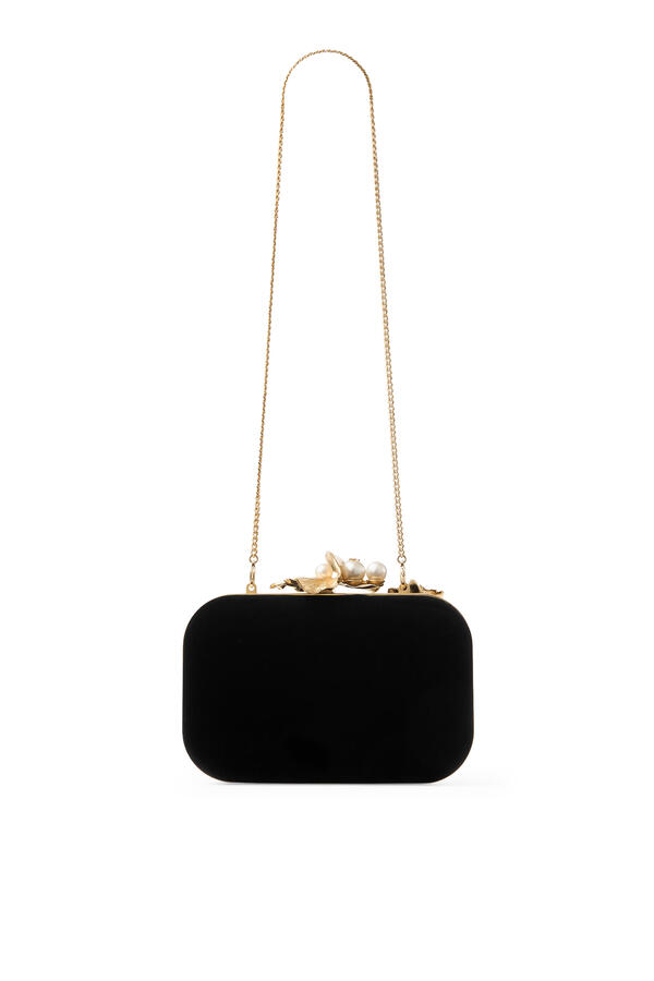 Cloud Satin Clutch Bag