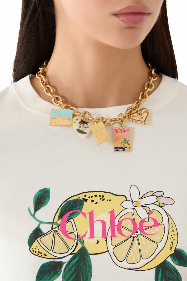 Postcards Chunky Chain Necklace