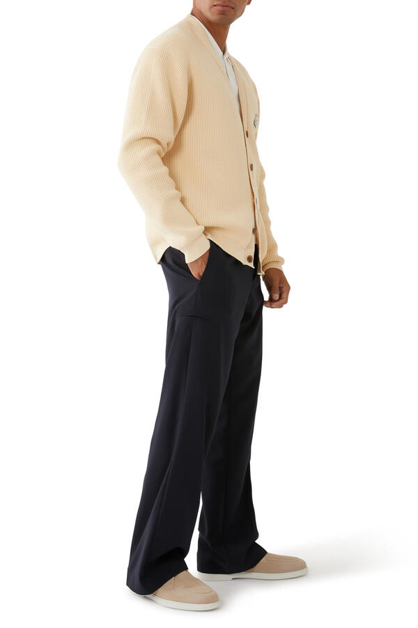 H01 Velour Abisso Slip-On Loafers