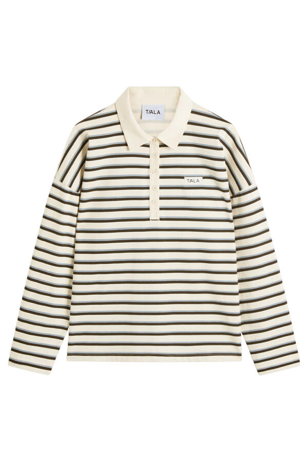 Rugby Striped Polo Shirt