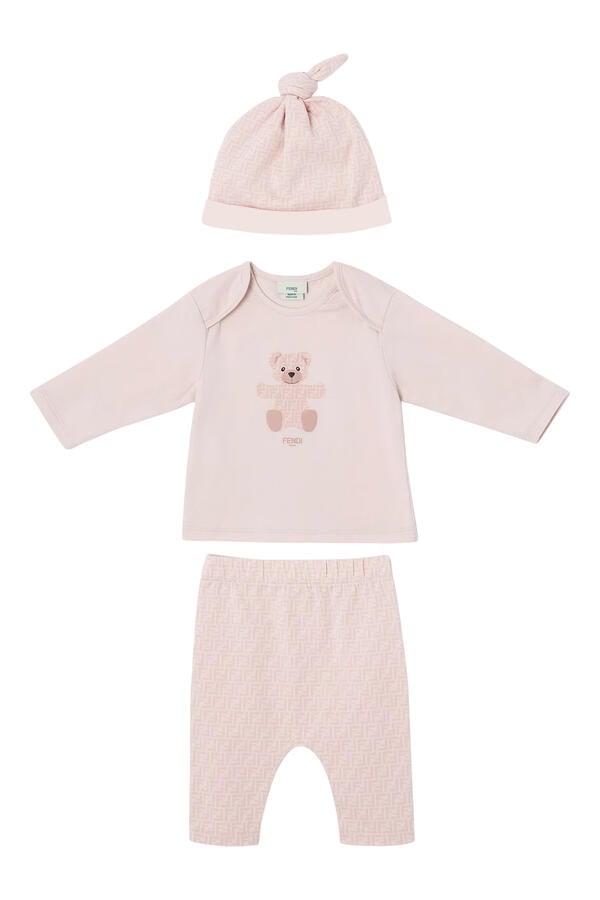 Kids Jersey Sweatshirt, Trousers and Hat Set