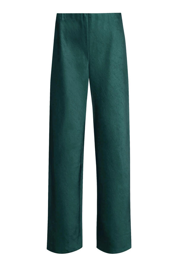 Fluid Satin Bias Pants