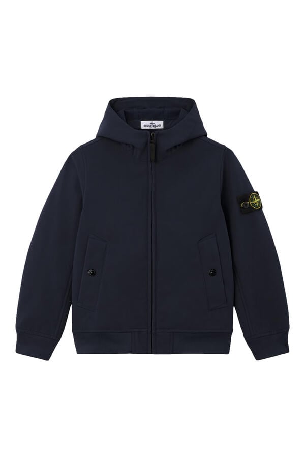 Kids Logo Patch Short Down Jacket