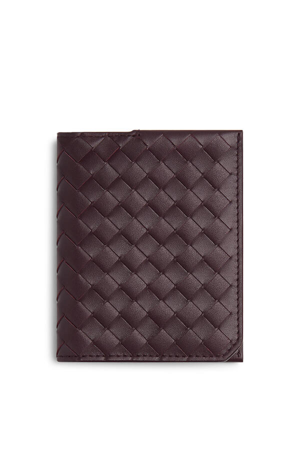  Intrecciato Piccolo Flap Card Case