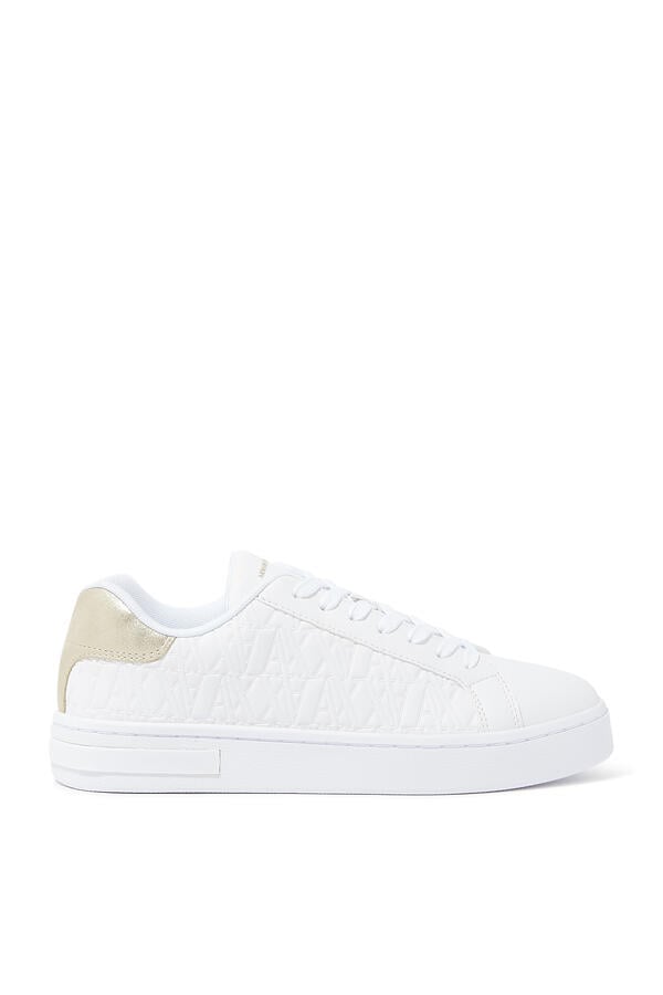  All-Over AX Logo Sneakers 