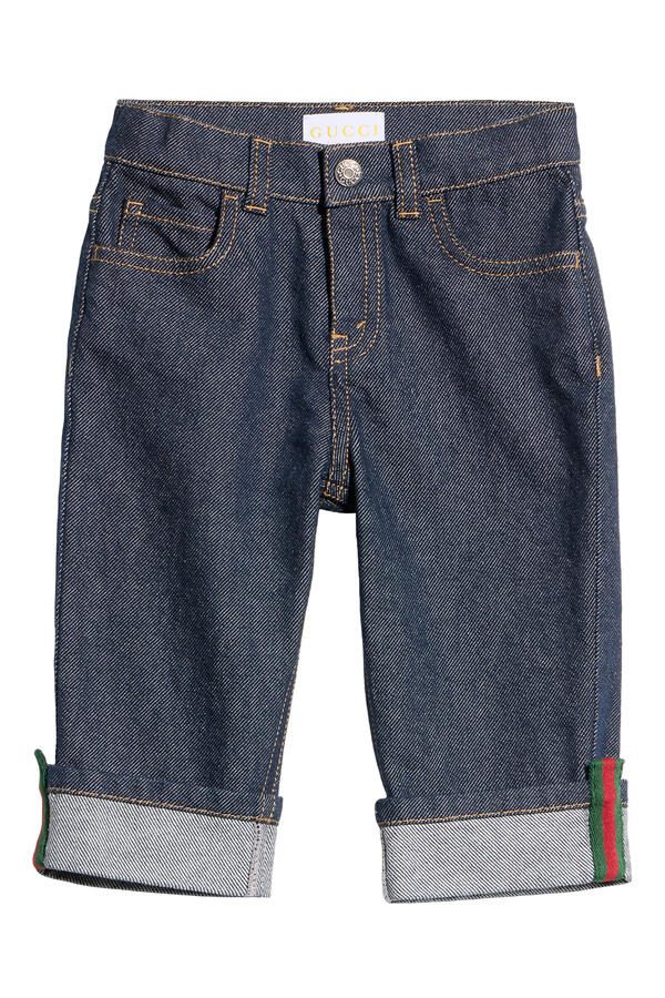 Kids Denim Pants with Web