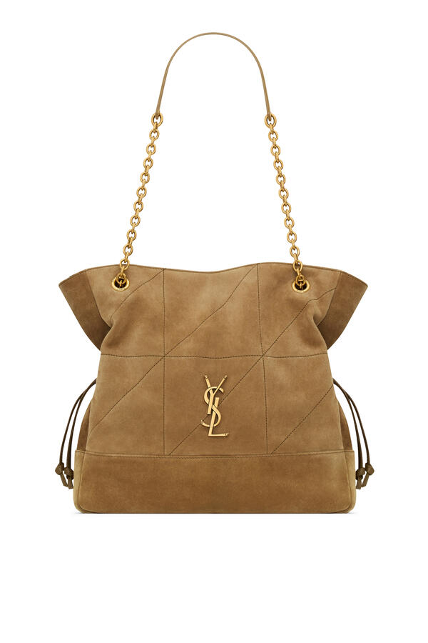  Small Jamie Shopping Bag in Suede