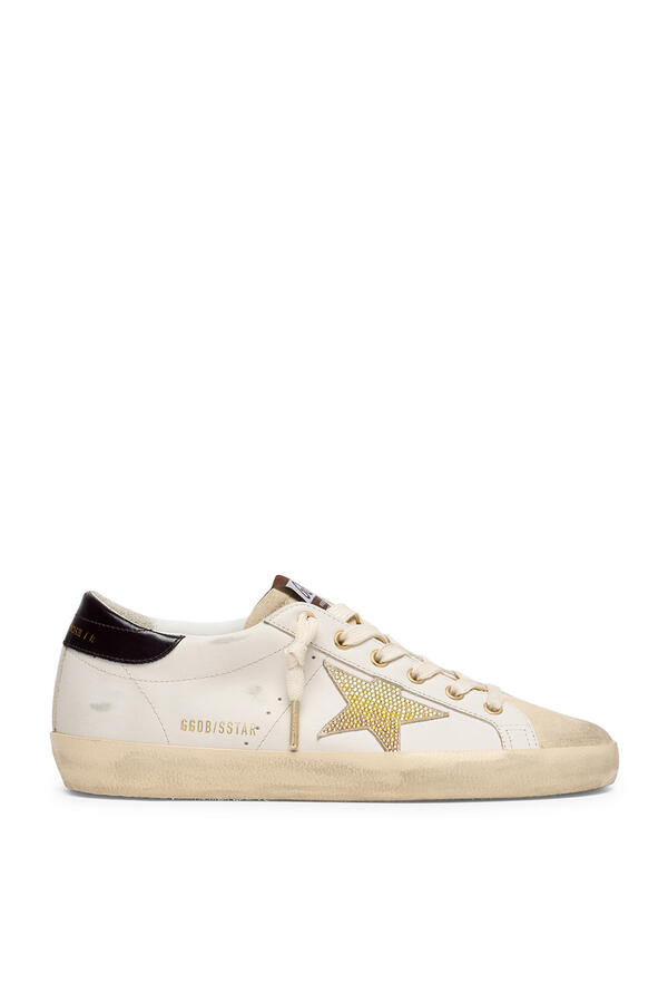 Super-Star Snaekers with Gold Swarovski Star
