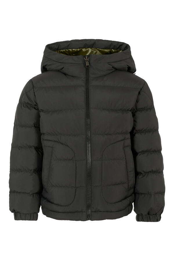Kids Grecois Hooded Quilted Jacket