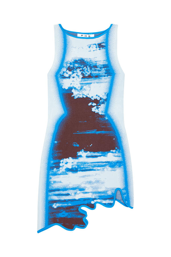 Hazel Mini Wavy Dress