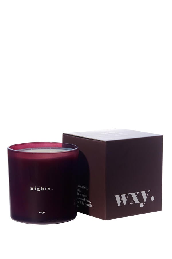 Classic Extra Large Nights Bourbon Sugar and Tobacco Leaf Candle