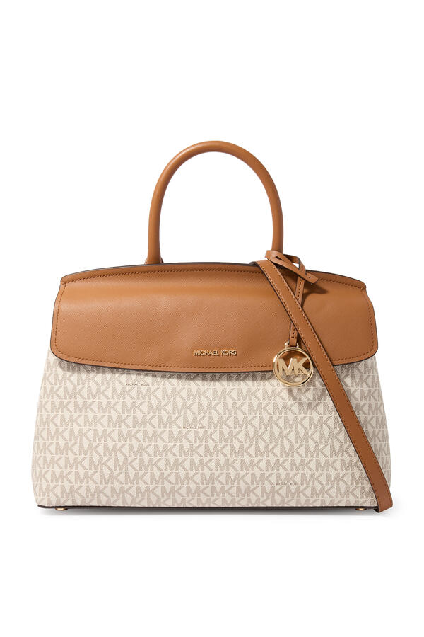 Crossbody Bag in Coated Canvas