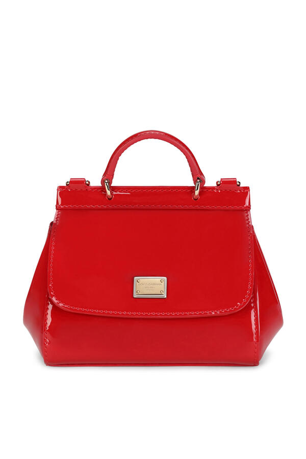 Kids Patent Leather Mini Sicily Bag