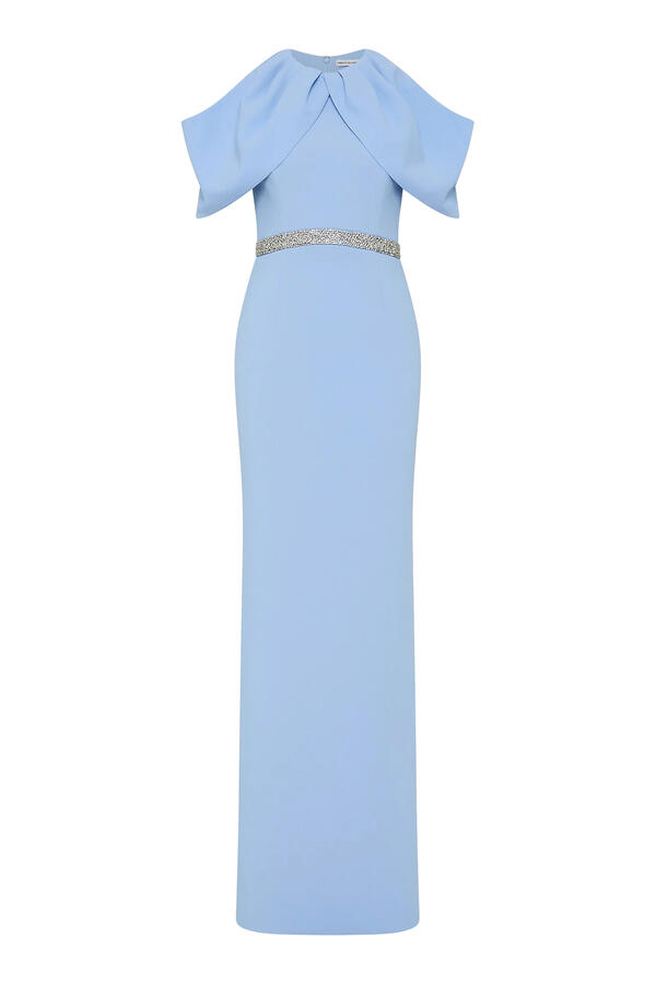 Aylin Off-Shoulder Gown