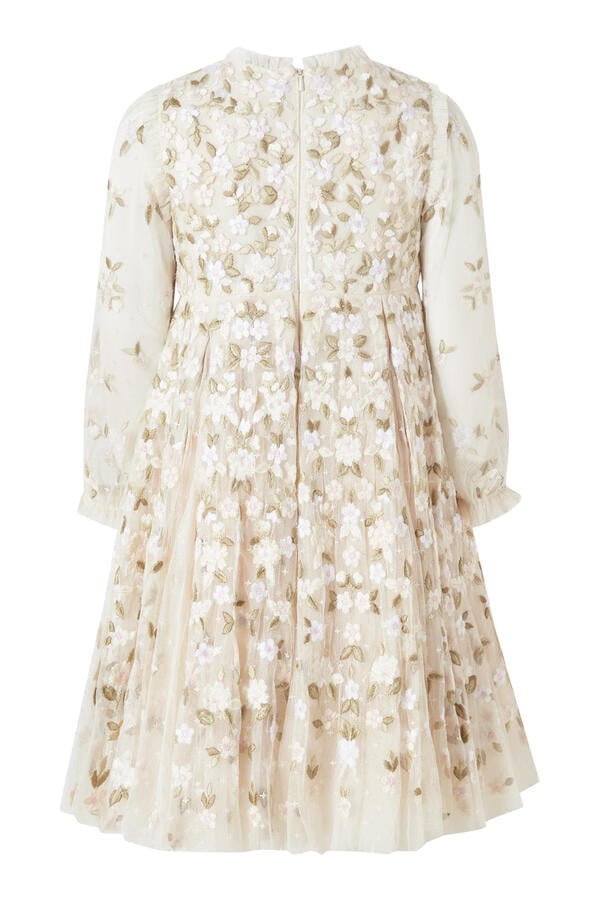 Kids Camellia Ditsy Long Sleeves Dress