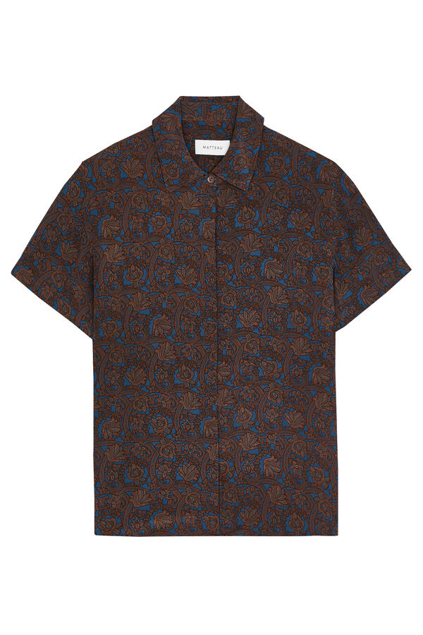 Oversized Short Sleeves Shirt