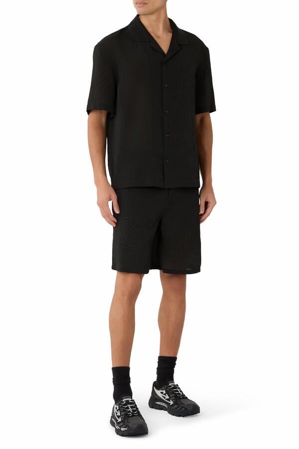 Handstyle Logo Bowling Shorts