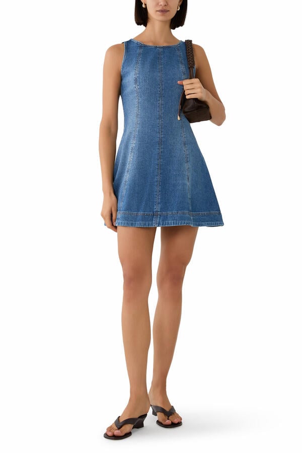 Kehlani Denim Mini Dress 