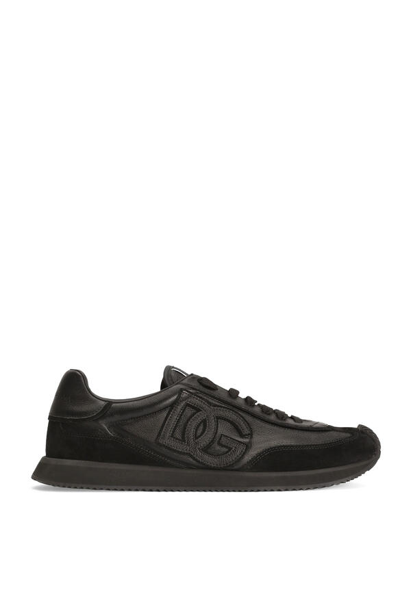 Mixed-Material DG Cushion Sneakers