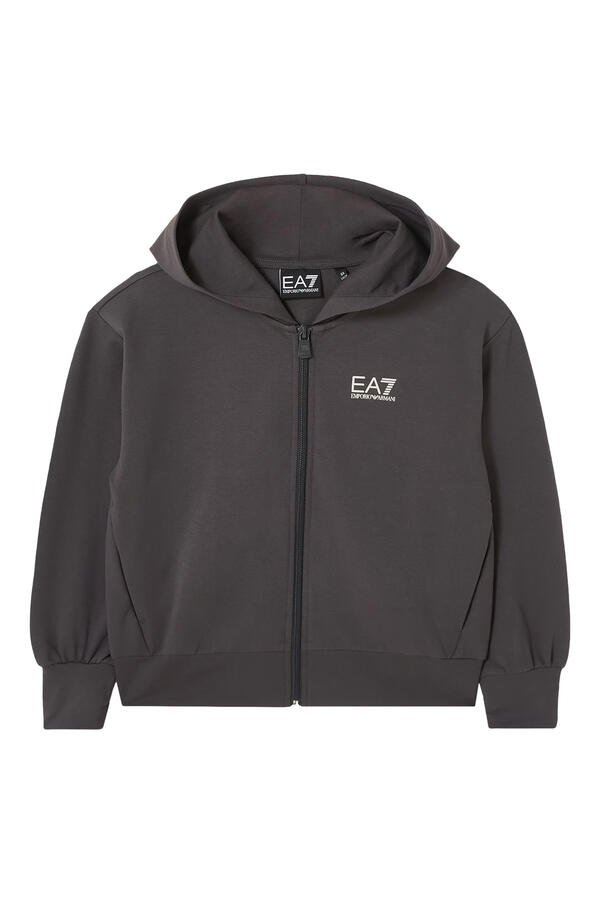 Kids EA7 Zip-Up Hoodie