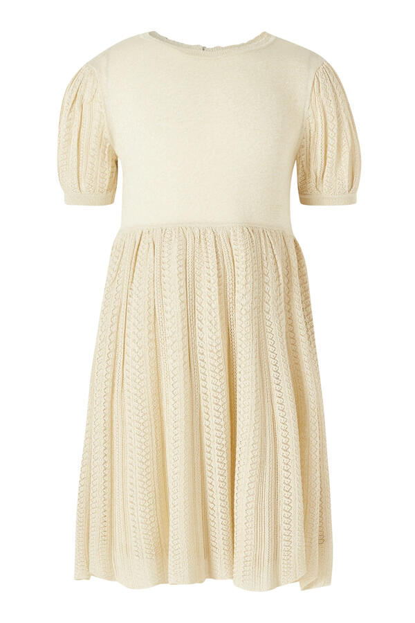 Kids Metallic Thread Detail Dress