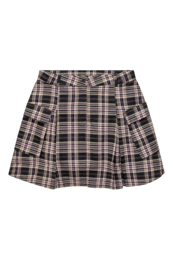 Kids Logo Flannel Skirt