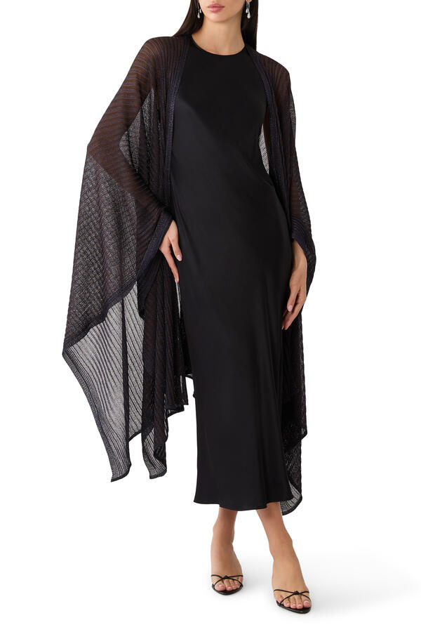 Vanise Lurex Cape
