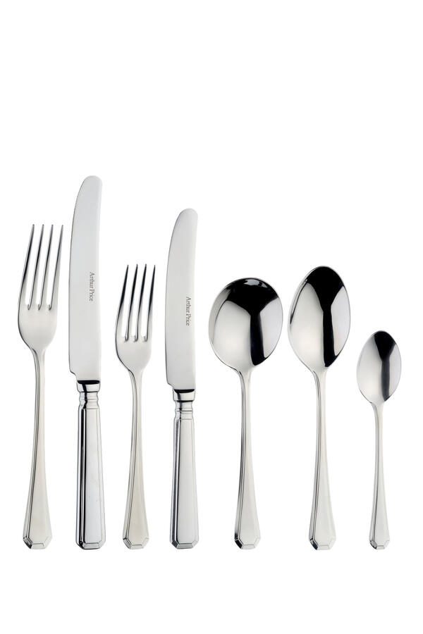 Everyday Classic Grecian Canteen Set, 124 Piece