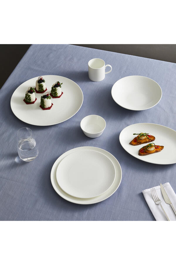 Gio White Deep Plate