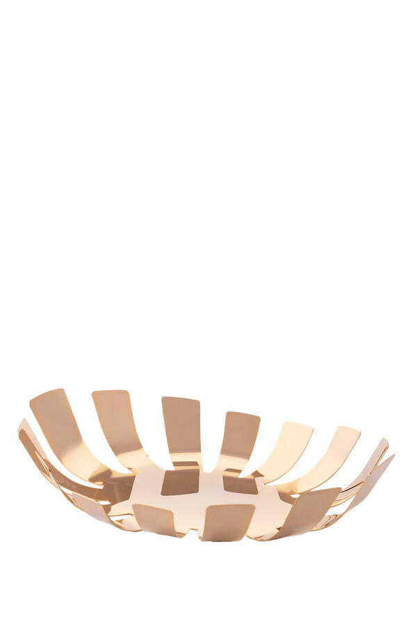 Gold Plated Oval Centerpiece