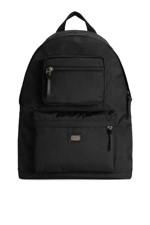 Kids Logo-Embroidered Zip-Up Backpack