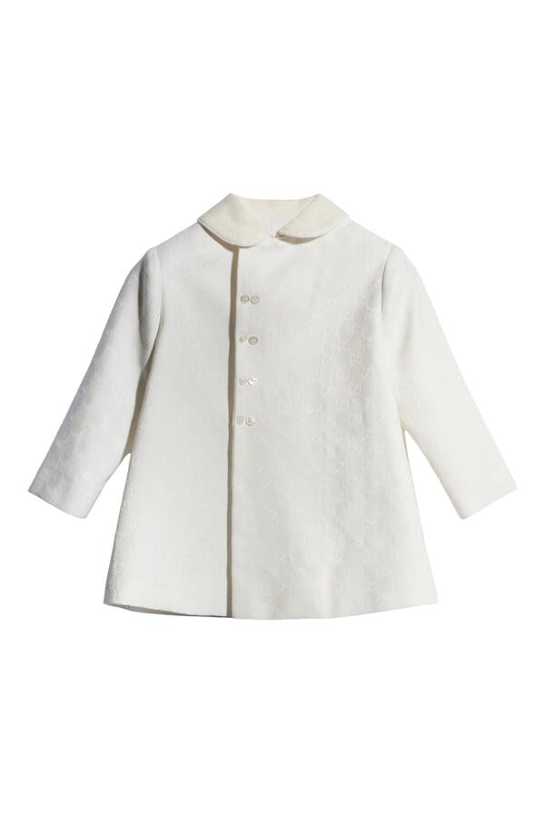 Kids GG Coated Canvas Jacket 