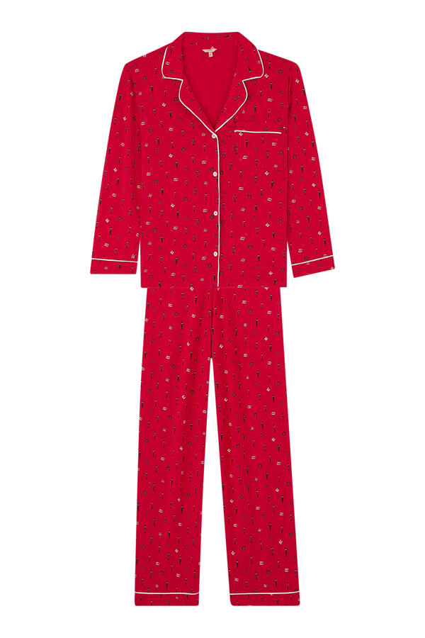 Gisele Printed TENCEL™ Modal Long PJ Set 