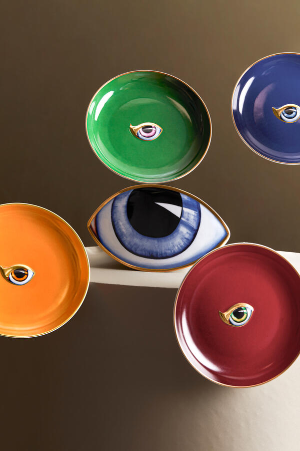 Set of 4 Assorted Lito Plates