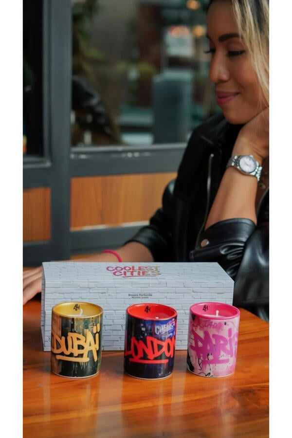 Coolest Cities 3-Piece Candle Gift Set