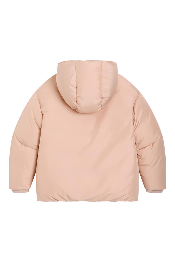 Kids DG Logo Short Nylon Down Jacket
