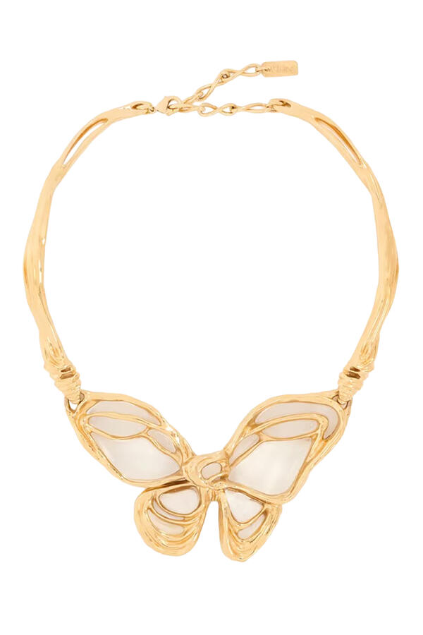 Candle Rigid Short Necklace