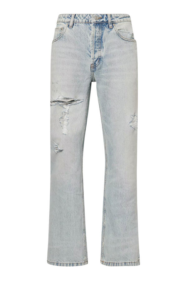 Logo Light Wash Jeans
