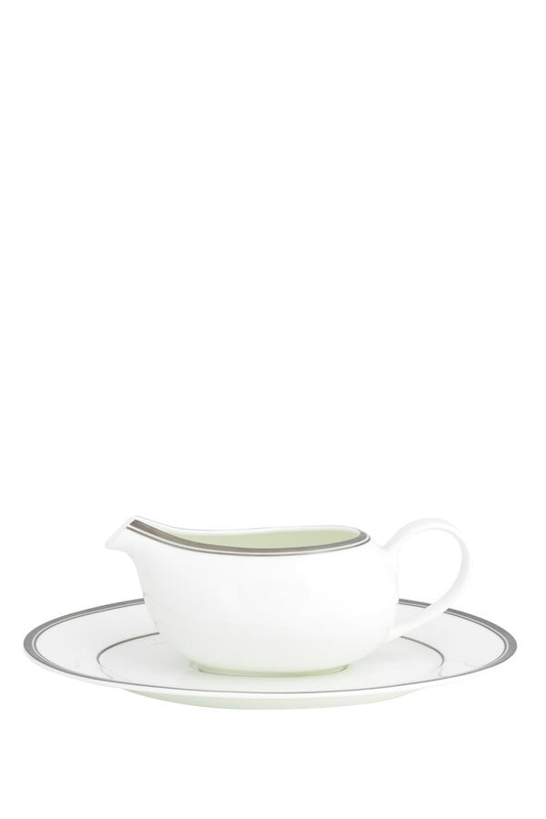 Le Verrier Sauce Boat with Saucer