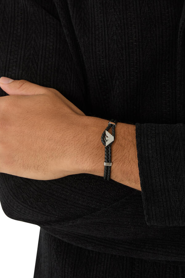  Leather ID Bracelet 