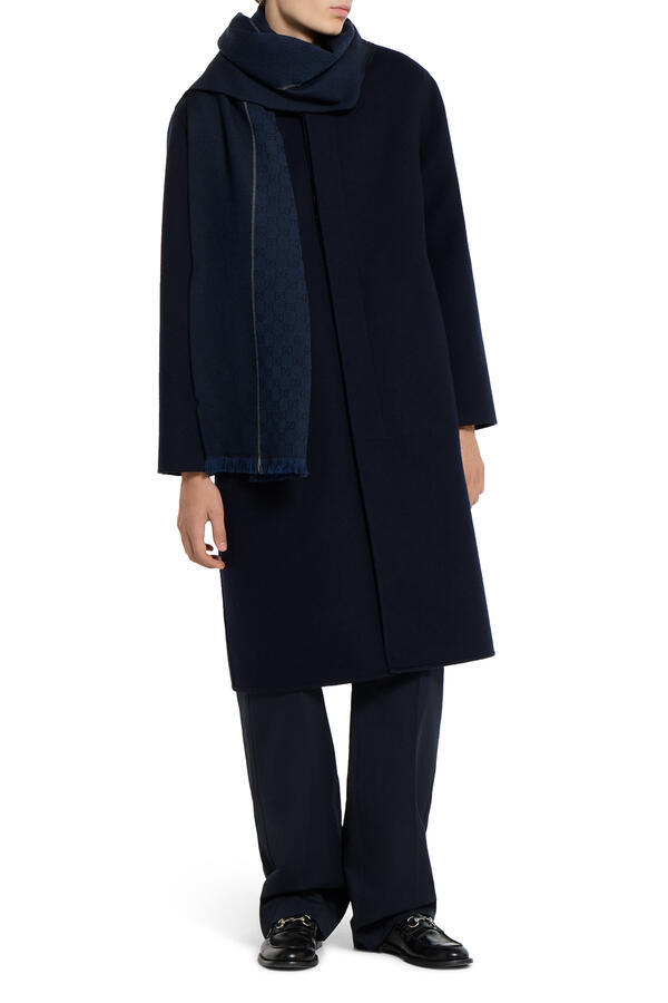 GG Wool Jacquard Scarf