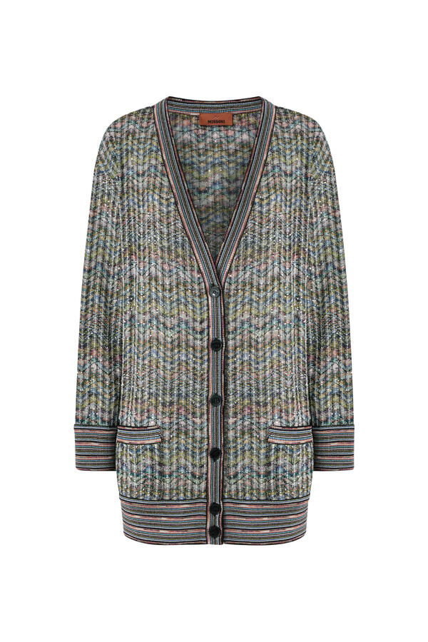 Caperdoni Long Sleeves Maxi Cardigan