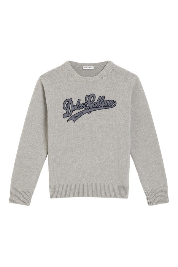 Kids Logo Knit Pullover