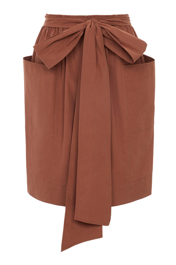 Knee-Length Pencil Skirt