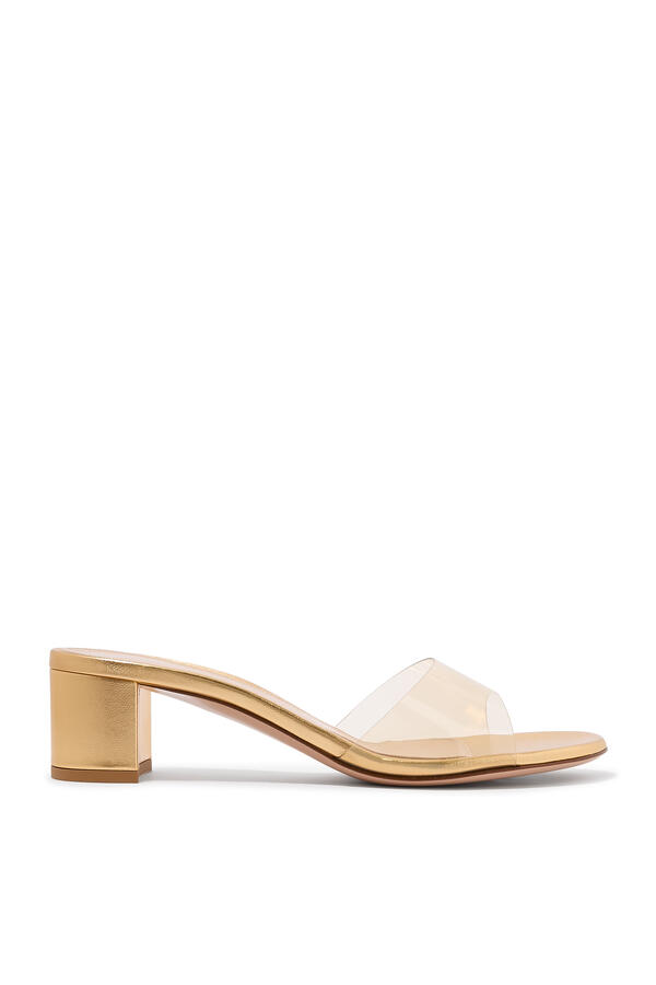 Plexi 45 Block Heel Mules