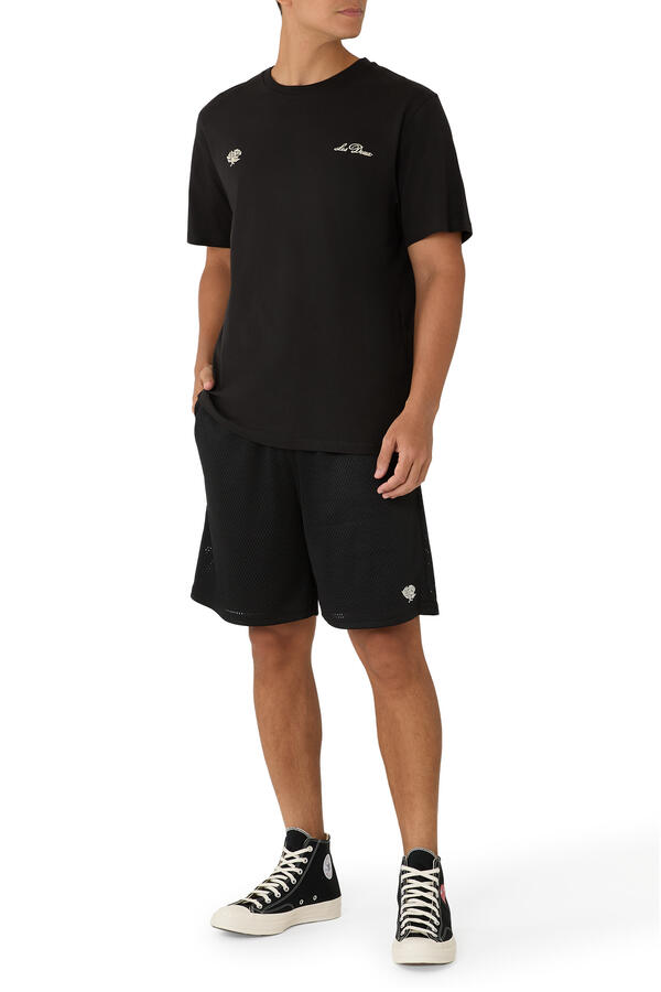 Logo Mesh Shorts