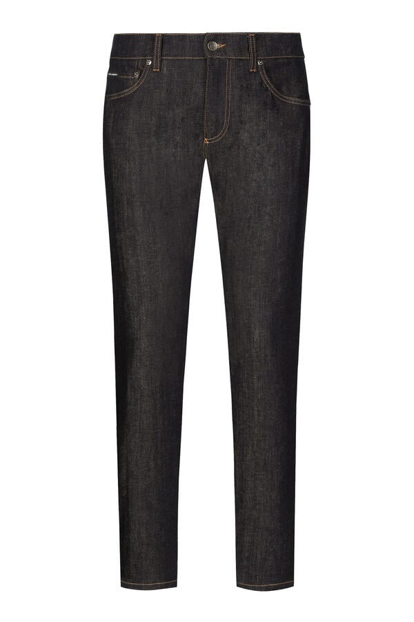 Slim-Fit Stretch Denim Jeans