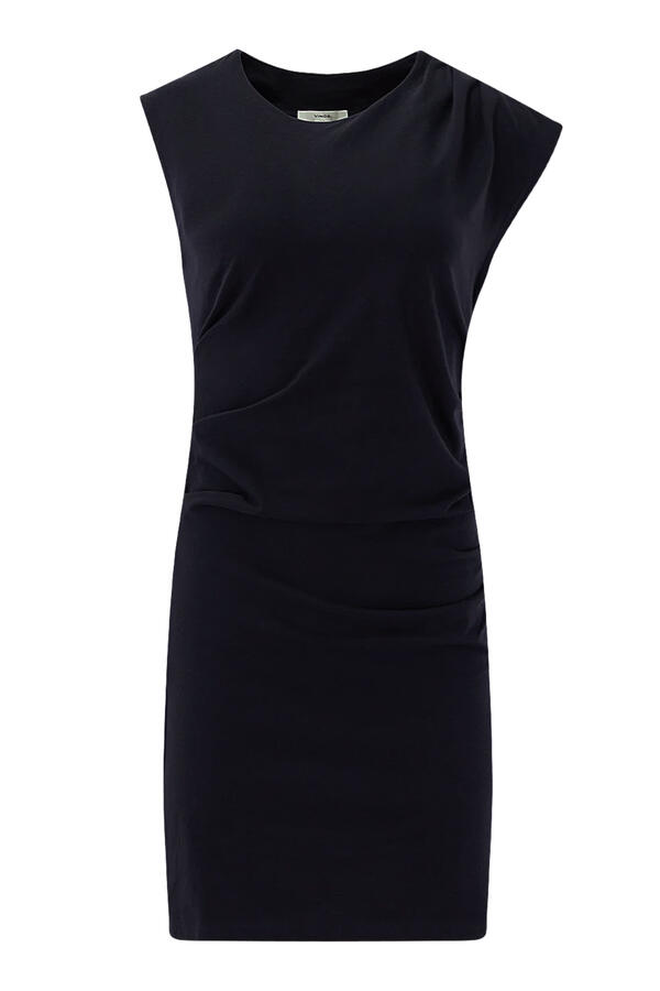 Cotton Twist-Drape Dress